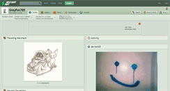 Desktop Screenshot of greyfox785.deviantart.com