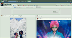 Desktop Screenshot of feeri-theme.deviantart.com