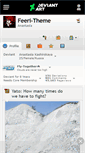 Mobile Screenshot of feeri-theme.deviantart.com