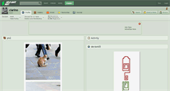 Desktop Screenshot of clarino.deviantart.com