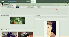 Desktop Screenshot of mrmarcusfx.deviantart.com