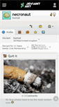 Mobile Screenshot of necronaut.deviantart.com
