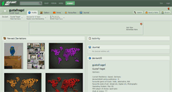 Desktop Screenshot of gustafnagel.deviantart.com