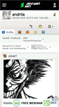 Mobile Screenshot of andrila.deviantart.com