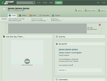 Tablet Screenshot of james-james-james.deviantart.com