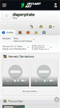 Mobile Screenshot of diaperpirate.deviantart.com