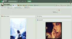 Desktop Screenshot of mei-angelz.deviantart.com