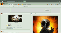 Desktop Screenshot of deltamike.deviantart.com