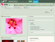 Tablet Screenshot of amilai.deviantart.com