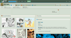Desktop Screenshot of dbz-oasis.deviantart.com