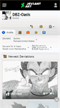 Mobile Screenshot of dbz-oasis.deviantart.com