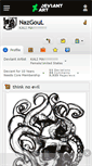 Mobile Screenshot of nazgoul.deviantart.com