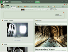 Tablet Screenshot of gluer.deviantart.com