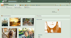 Desktop Screenshot of greenex.deviantart.com