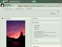 Tablet Screenshot of percontra.deviantart.com