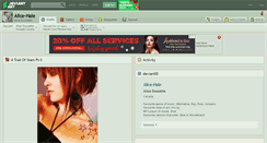 Desktop Screenshot of alice-hale.deviantart.com