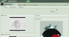 Desktop Screenshot of despairxscream.deviantart.com