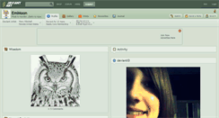 Desktop Screenshot of emimoon.deviantart.com