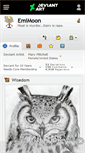 Mobile Screenshot of emimoon.deviantart.com