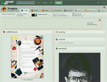 Tablet Screenshot of dmaghar.deviantart.com