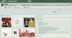 Desktop Screenshot of evilreu.deviantart.com