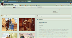 Desktop Screenshot of goldenvalentine.deviantart.com