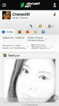 Mobile Screenshot of cronosxiii.deviantart.com