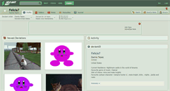 Desktop Screenshot of felicia7.deviantart.com