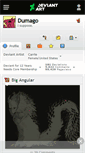 Mobile Screenshot of dumago.deviantart.com