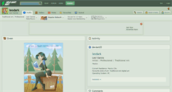 Desktop Screenshot of leodark.deviantart.com