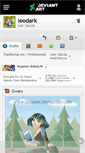 Mobile Screenshot of leodark.deviantart.com