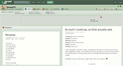 Desktop Screenshot of dwood15.deviantart.com
