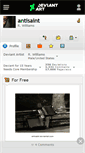 Mobile Screenshot of antisaint.deviantart.com