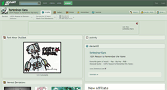 Desktop Screenshot of fortminor-fans.deviantart.com