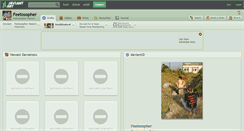 Desktop Screenshot of feetosopher.deviantart.com
