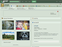 Tablet Screenshot of j-d-yao.deviantart.com