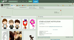 Desktop Screenshot of annapearl.deviantart.com