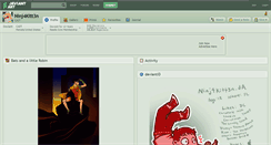 Desktop Screenshot of ninj4kitt3n.deviantart.com