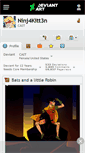 Mobile Screenshot of ninj4kitt3n.deviantart.com