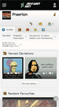 Mobile Screenshot of praerion.deviantart.com