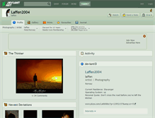 Tablet Screenshot of laffen2004.deviantart.com