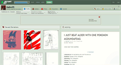 Desktop Screenshot of maiko95.deviantart.com