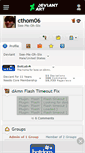 Mobile Screenshot of cthom06.deviantart.com