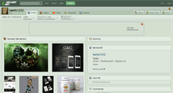 Desktop Screenshot of kamis1232.deviantart.com