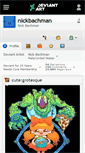 Mobile Screenshot of nickbachman.deviantart.com