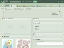Tablet Screenshot of inimac.deviantart.com