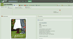 Desktop Screenshot of cucu-la-praline.deviantart.com
