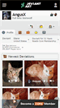 Mobile Screenshot of angusx.deviantart.com