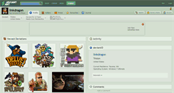 Desktop Screenshot of linkdragon.deviantart.com