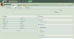 Desktop Screenshot of ghostshinobi.deviantart.com